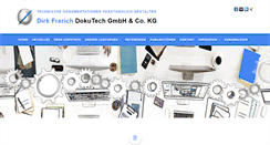 Desktop Screenshot of dokutech-gmbh.com